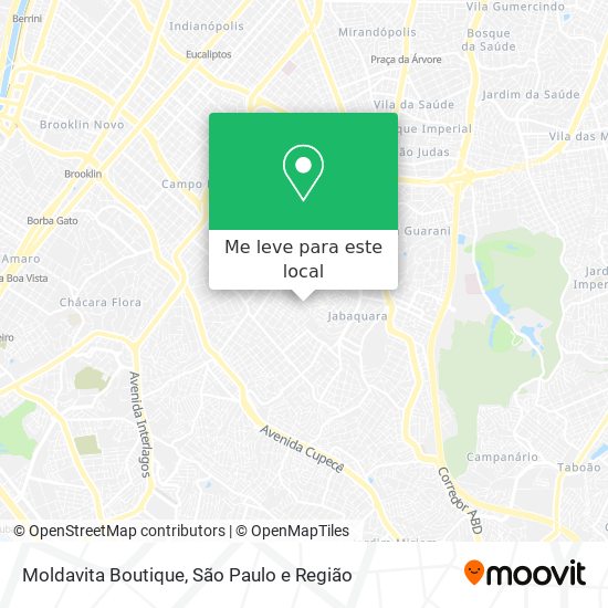 Moldavita Boutique mapa