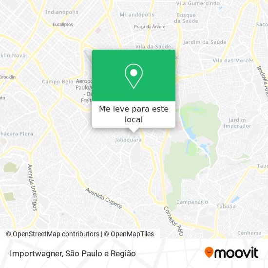 Importwagner mapa