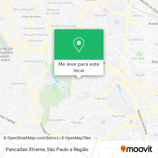 Pancadao Xtreme mapa