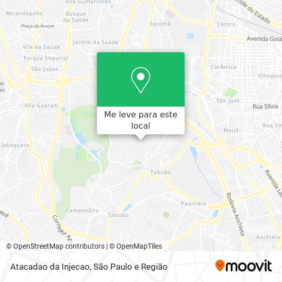 Atacadao da Injecao mapa