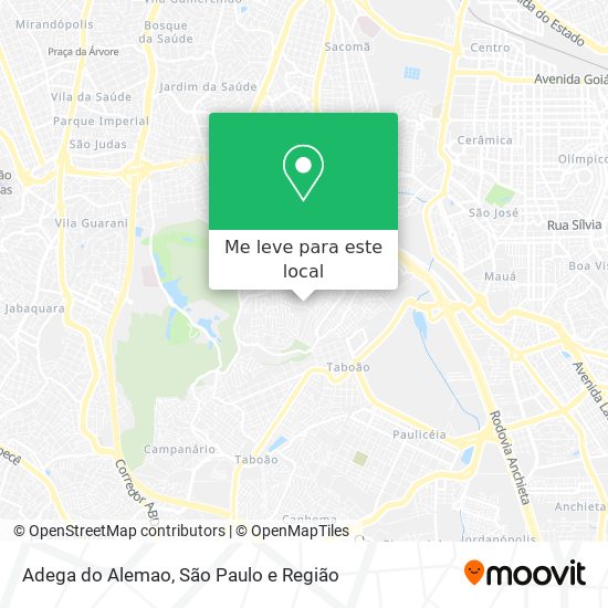 Adega do Alemao mapa