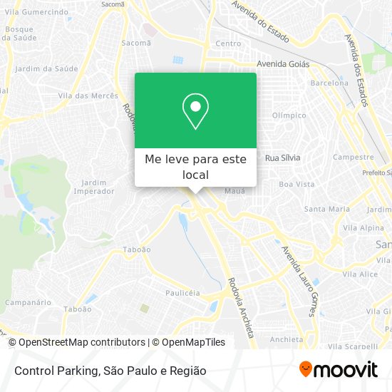 Control Parking mapa