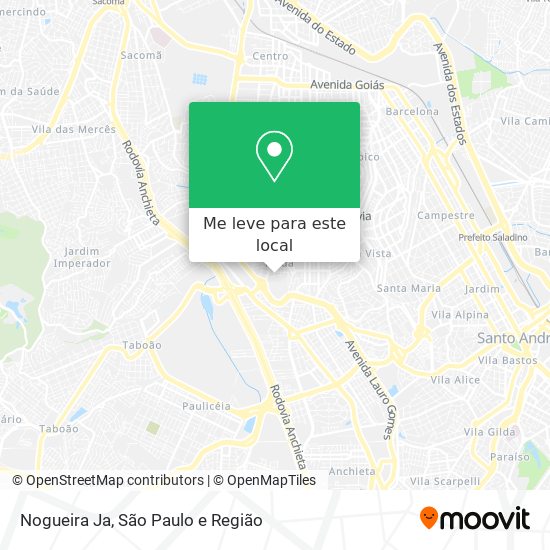 Nogueira Ja mapa