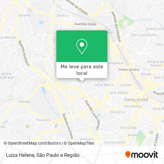Luiza Helena mapa