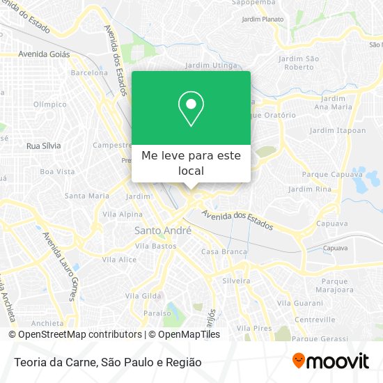 Teoria da Carne mapa