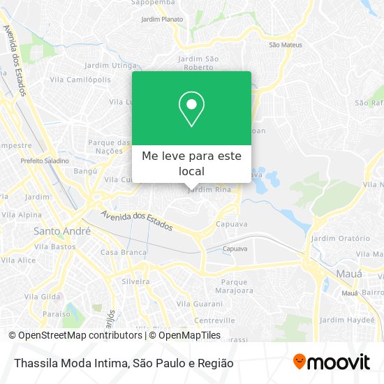 Thassila Moda Intima mapa