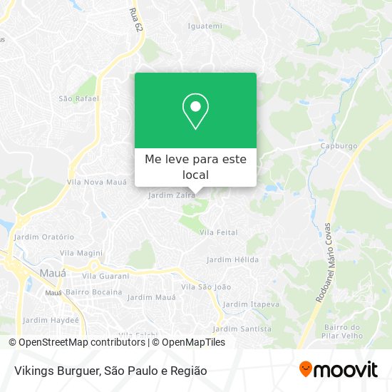 Vikings Burguer mapa