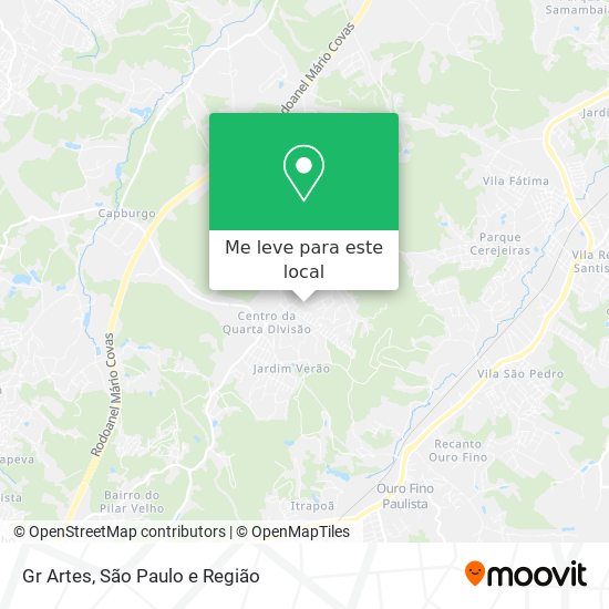 Gr Artes mapa