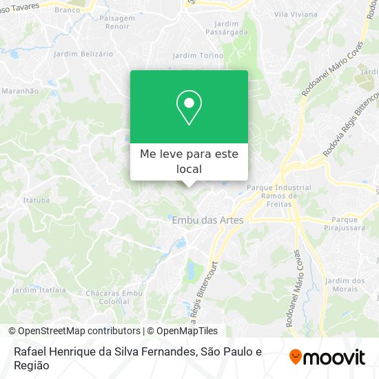 Rafael Henrique da Silva Fernandes mapa