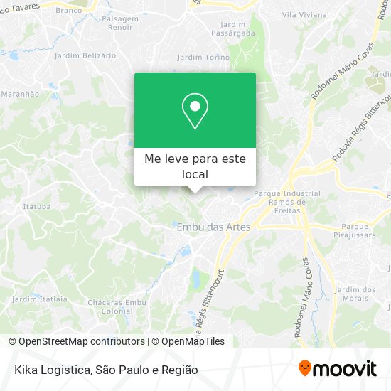 Kika Logistica mapa