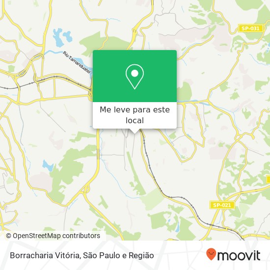 Borracharia Vitória mapa