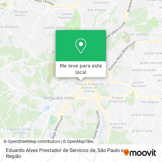 Eduardo Alves Prestador de Servicos de mapa