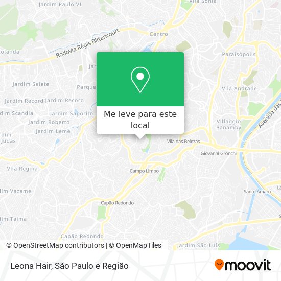 Leona Hair mapa