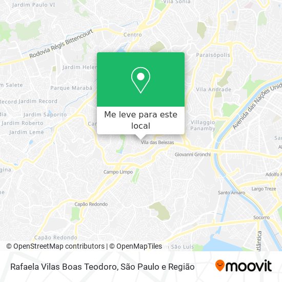 Rafaela Vilas Boas Teodoro mapa