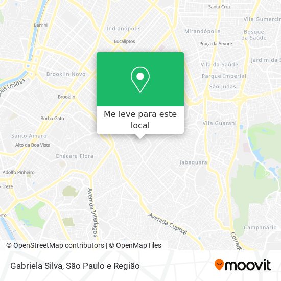 Gabriela Silva mapa