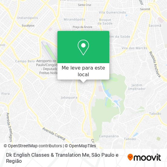 Dk English Classes & Translation Me mapa