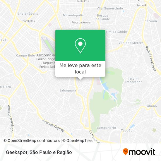 Geekspot mapa