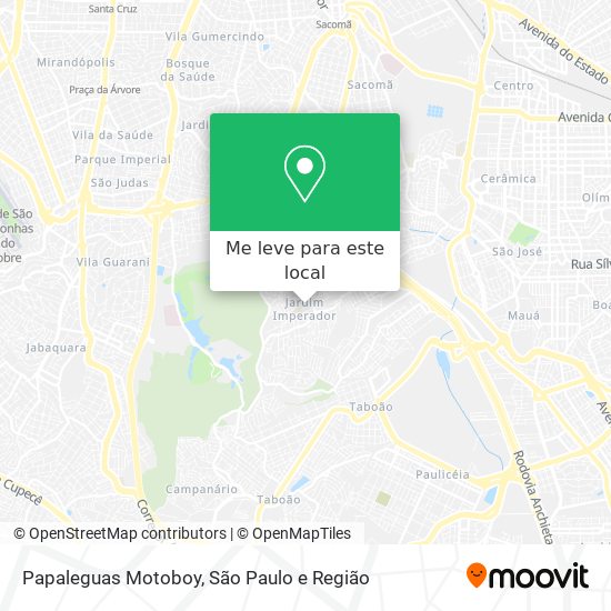 Papaleguas Motoboy mapa