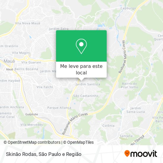 Skinão Rodas mapa