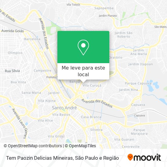 Tem Paozin Delicias Mineiras mapa