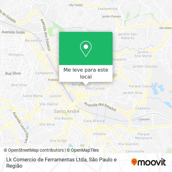 Lk Comercio de Ferramentas Ltda mapa