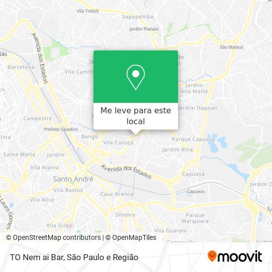 TO Nem ai Bar mapa