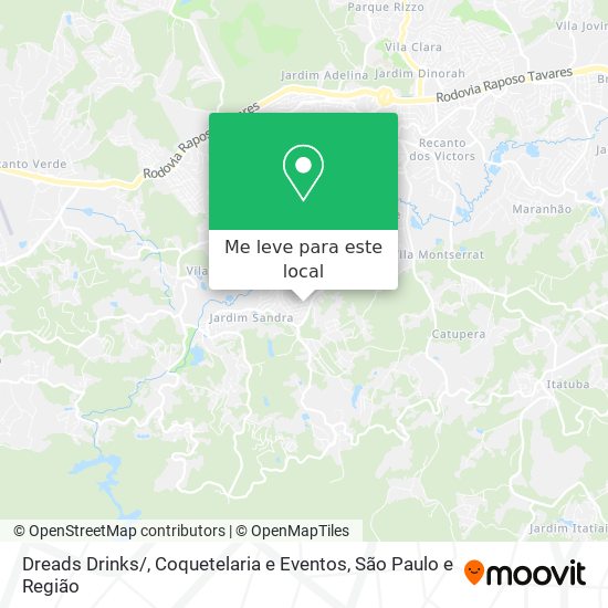 Dreads Drinks / , Coquetelaria e Eventos mapa