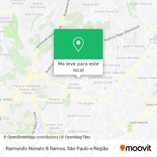 Raimundo Nonato B Ramos mapa