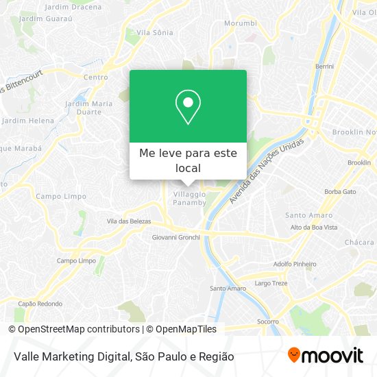 Valle Marketing Digital mapa