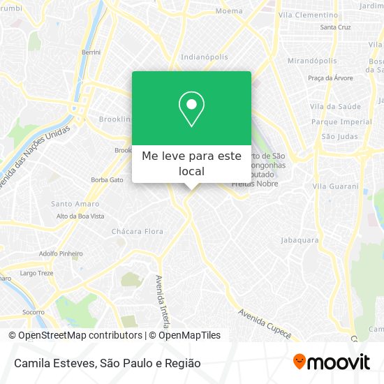 Camila Esteves mapa