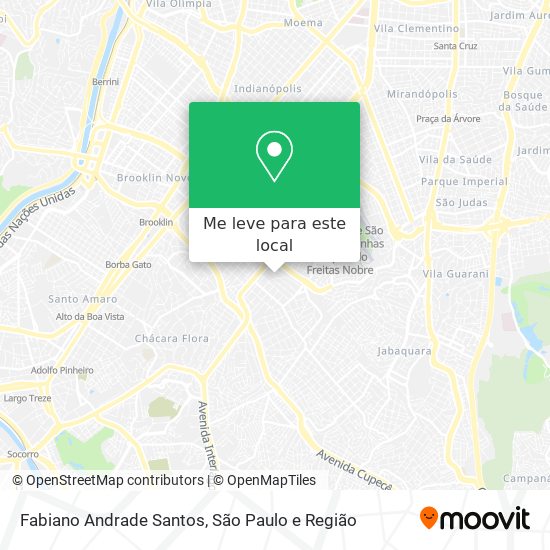 Fabiano Andrade Santos mapa