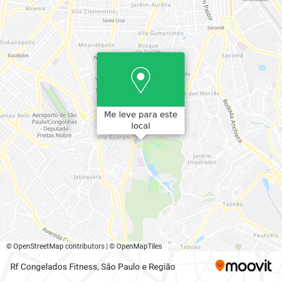 Rf Congelados Fitness mapa