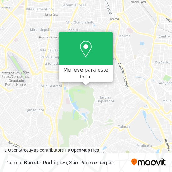 Camila Barreto Rodrigues mapa