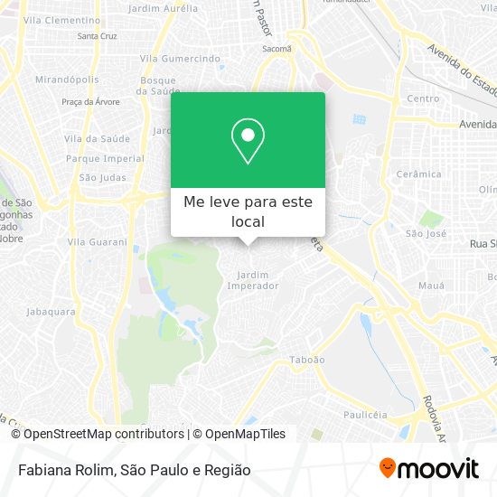 Fabiana Rolim mapa