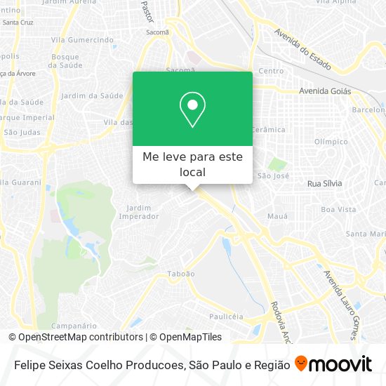 Felipe Seixas Coelho Producoes mapa