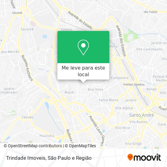 Trindade Imoveis mapa