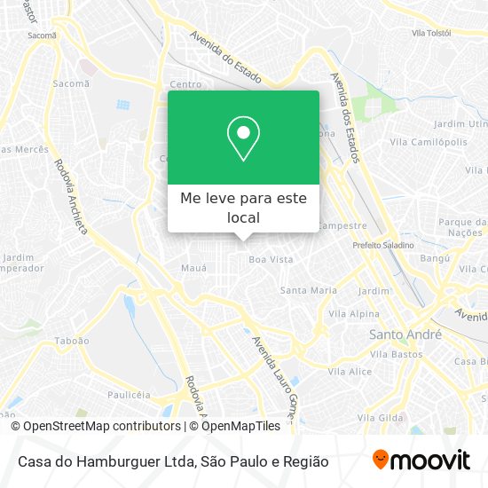 Casa do Hamburguer Ltda mapa