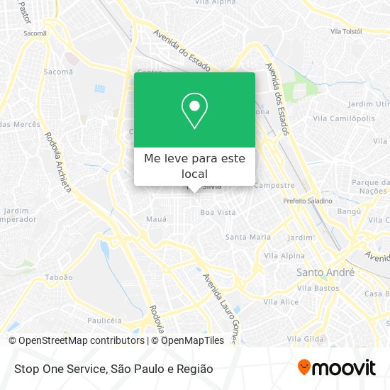 Stop One Service mapa