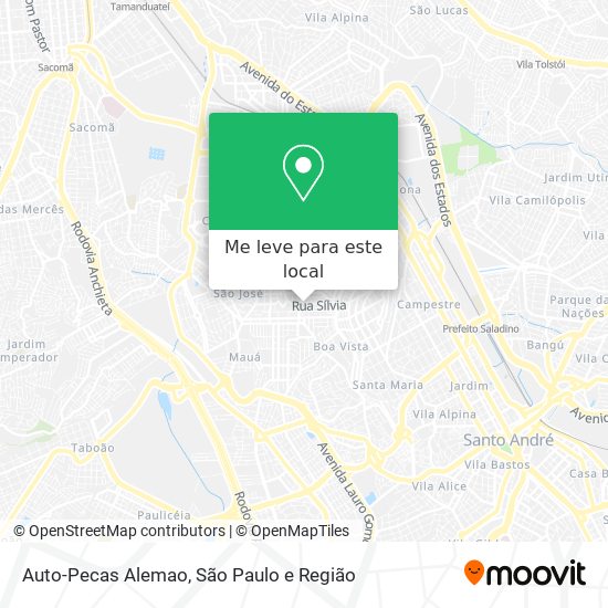 Auto-Pecas Alemao mapa