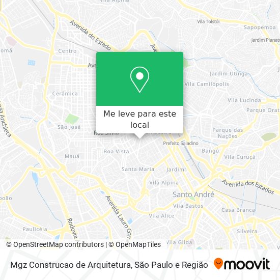 Mgz Construcao de Arquitetura mapa