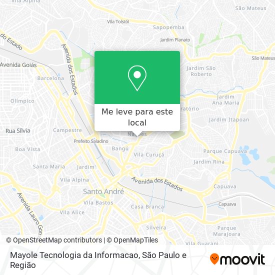 Mayole Tecnologia da Informacao mapa