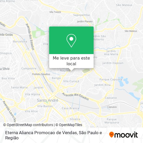 Eterna Alianca Promocao de Vendas mapa