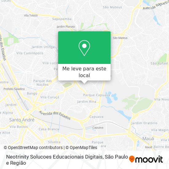 Neotrinity Solucoes Educacionais Digitais mapa