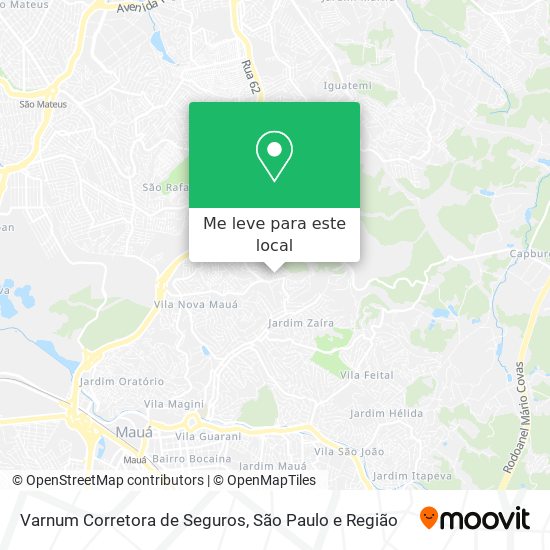Varnum Corretora de Seguros mapa