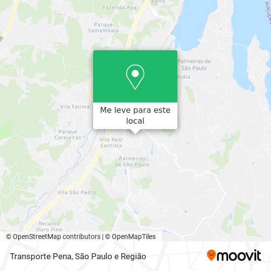 Transporte Pena mapa