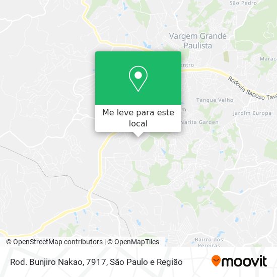 Rod. Bunjiro Nakao, 7917 mapa