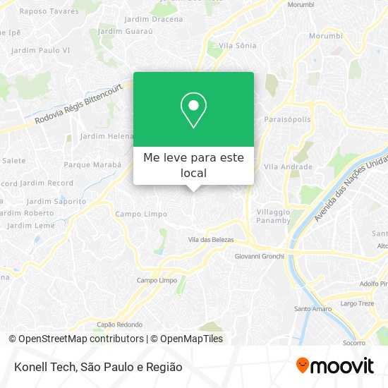 Konell Tech mapa