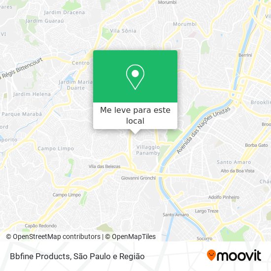 Bbfine Products mapa