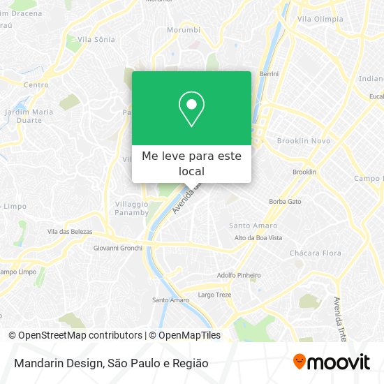 Mandarin Design mapa