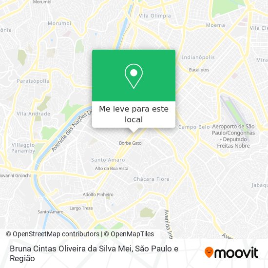 Bruna Cintas Oliveira da Silva Mei mapa